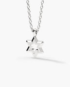 STAR OF DAVID Silver Pendant