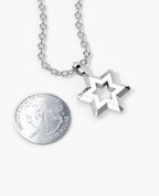STAR OF DAVID Silver Pendant