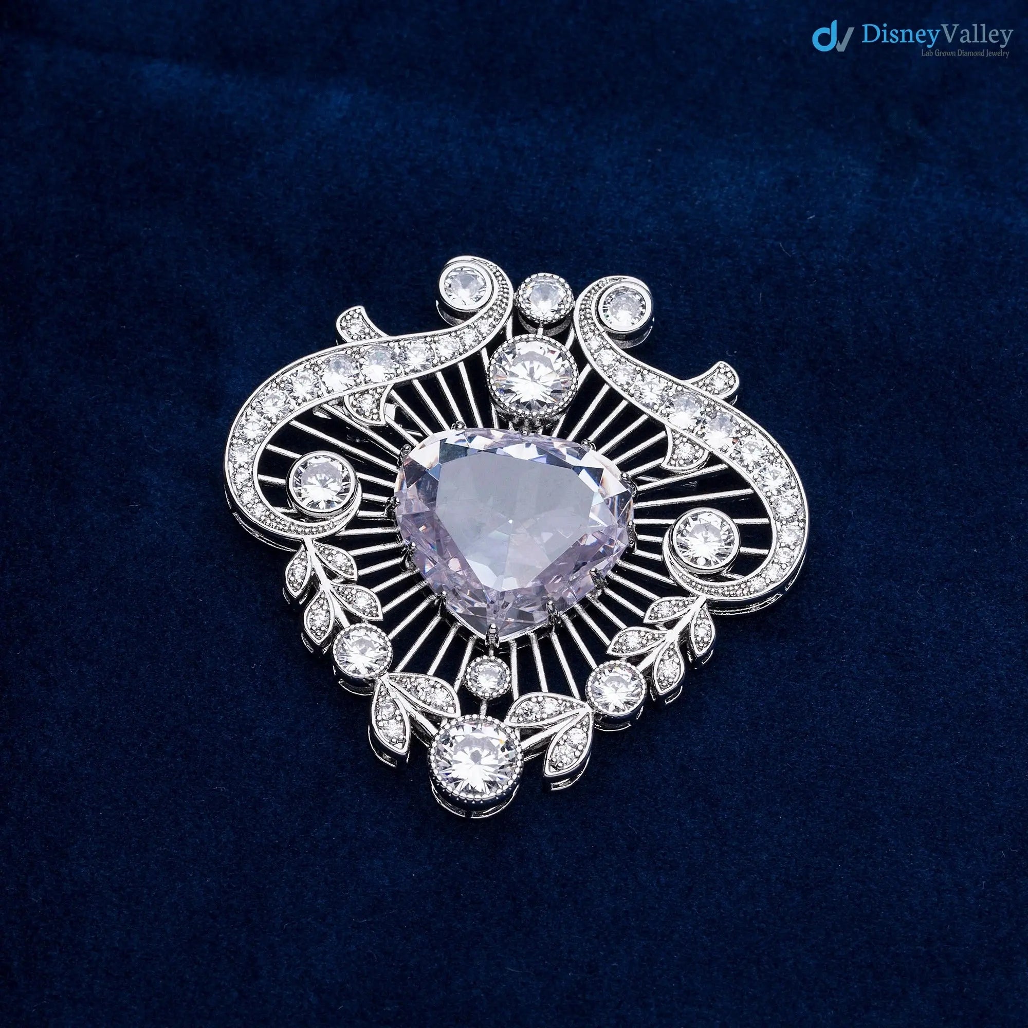 THE CULLINAN V Brooch Full Size Luxury Exclusive with Moissanite diamond DisneyValley