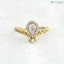 The Fairy Ring, statement ring, pear cut ring, pearl ring, vintage engagement ring DisneyValley
