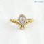 The Fairy Ring, statement ring, pear cut ring, pearl ring, vintage engagement ring DisneyValley