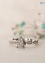 The Marcia Ring Lab grown Diamond Pear Cut Shoulder Set Engagement ring DisneyValley