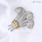 The Prince of Wales Ostrich Feather Brooch DisneyValley