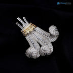 The Prince of Wales Ostrich Feather Brooch DisneyValley