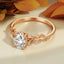 The Sylviana 1 ct oval cut lab grown engagement rings DisneyValley