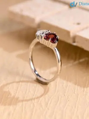 Toi et Moi Solid Gold Pear & Heart Cut Lab Grown Engagement Ring DisneyValley