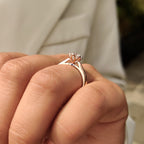 Round Diamond Solitaire Engagement Ring With 6 Prong