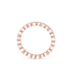 0.20 TCW Round Cut Full Eternity Moissanite Wedding Band