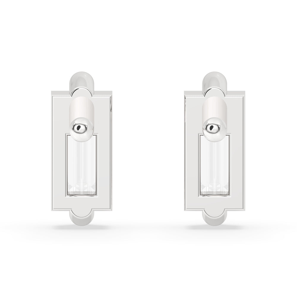 Baguette Diamond Earrings
