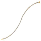 Yellow Gold Tennis Bracelet