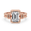Emerald Solitaire Ring