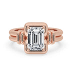 Emerald Solitaire Ring