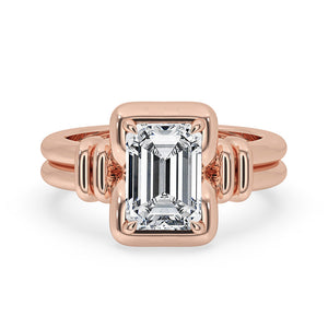 Emerald Solitaire Ring
