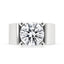 Wide Band Diamond Ring