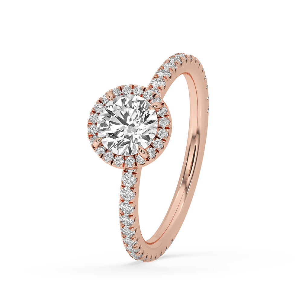 Round Engagement Ring Secondary image