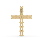 Yellow Gold Diamond Cross Pendant for Every Occasion