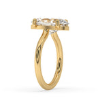 Moval Engagement Ring In Solitaire Style