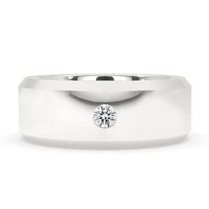 Round Diamond Engagement Ring – Gold Solitaire