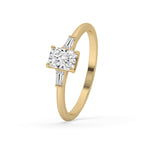 3 Stone Bar Setting Ring