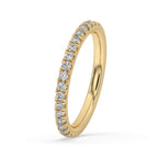 Half Eternity Band - Round Cut Diamond