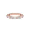 Baguette Diamond Band – Half Eternity