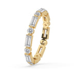 Baguette Wedding Band