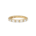 Baguette Diamond Band – Half Eternity Style