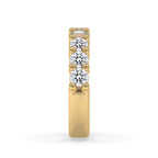 Half Eternity Round Cut Wedding Band
