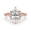 Marquise Engagement Ring with Side Stone