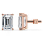 Emerald Cut Earrings