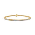 Yellow Gold Tennis Bracelet