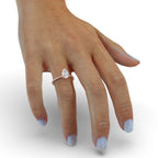 Pear Shape Engagement Ring