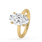 Moval Engagement Ring In Solitaire Style