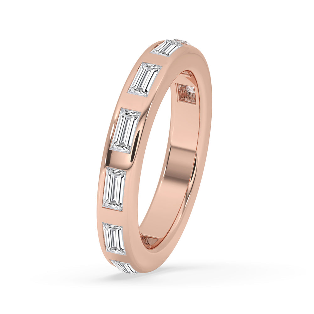 Baguette Wedding Band - Full Eternity Secondary image