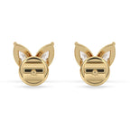 Marquise Earrings - Yellow Gold