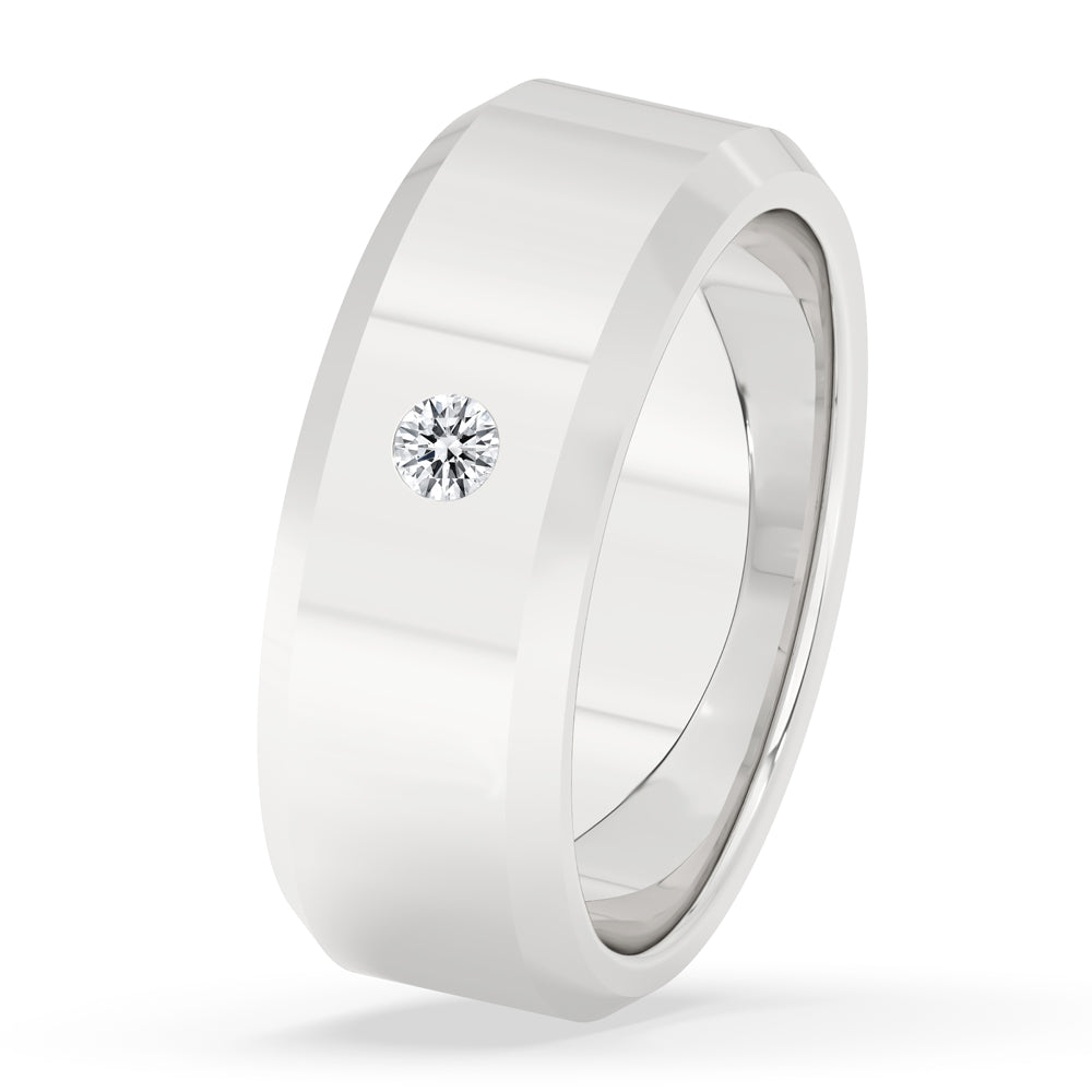 Round Diamond Engagement Ring – Gold Solitaire