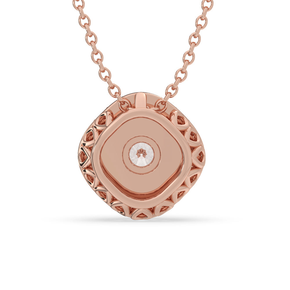 Rose Gold Pendant - Round Shape