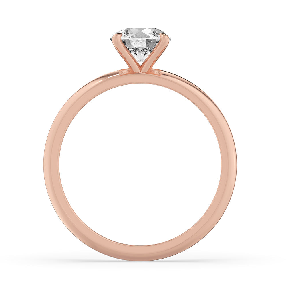 1 Carat Solitaire Diamond Ring Secondary image