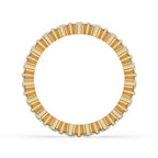 Round Diamond Wedding Band – Yellow Gold