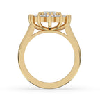 Cluster Engagement Ring