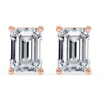 Emerald Cut Earrings