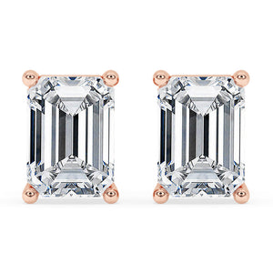 Emerald Cut Earrings