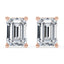 Emerald Cut Earrings