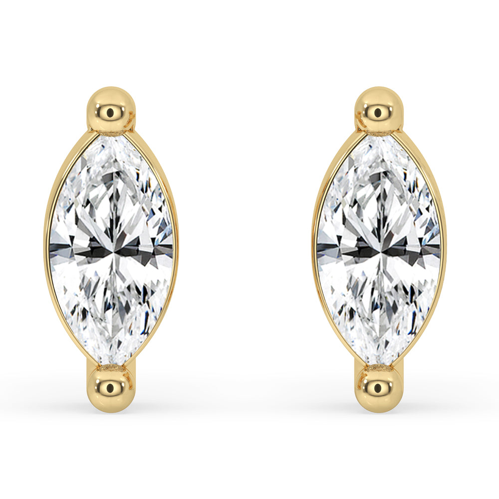 Marquise Diamond Earrings Main image
