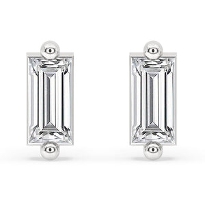 Baguette Diamond Earrings
