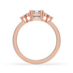 3 Carat Emerald Cut Diamond Ring