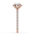 Round Engagement Ring