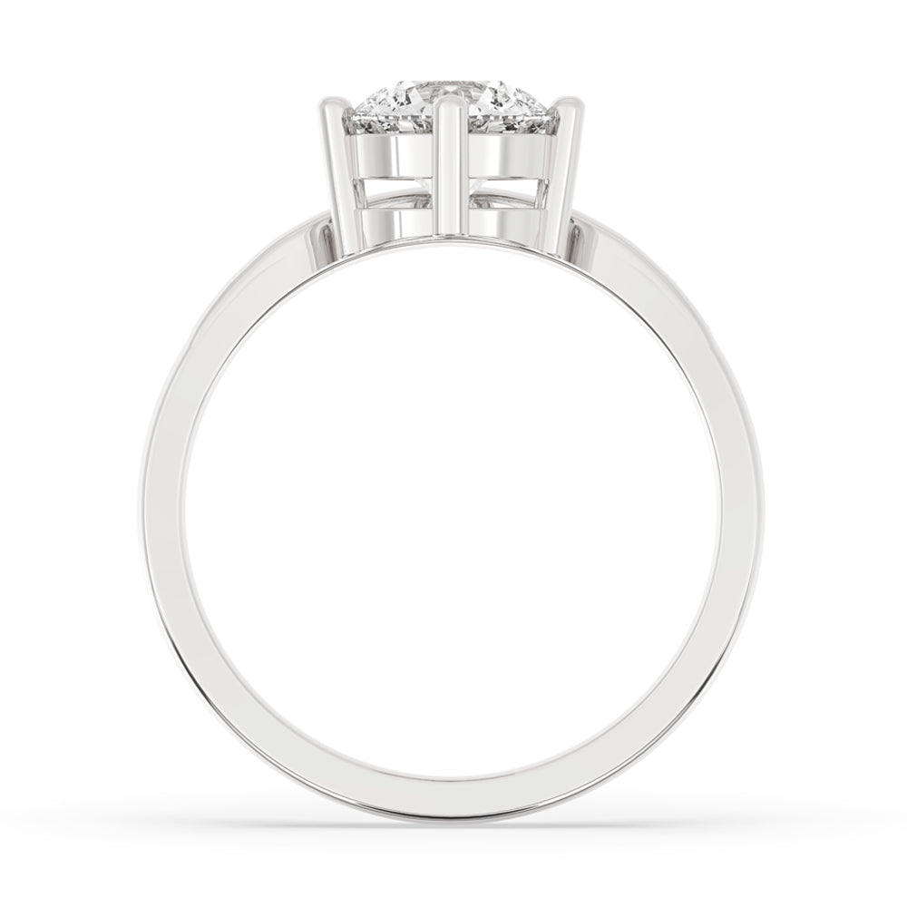 Chevron Engagement Ring