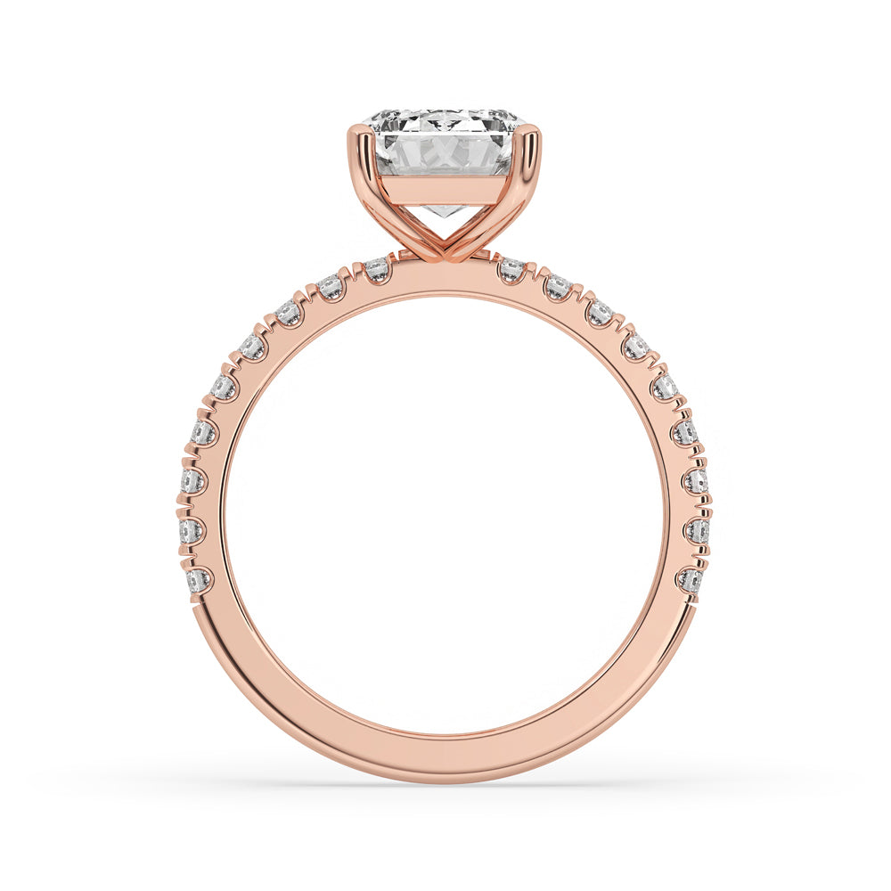 Emerald Cut Engagement Ring