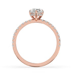 Pear Shape Engagement Ring